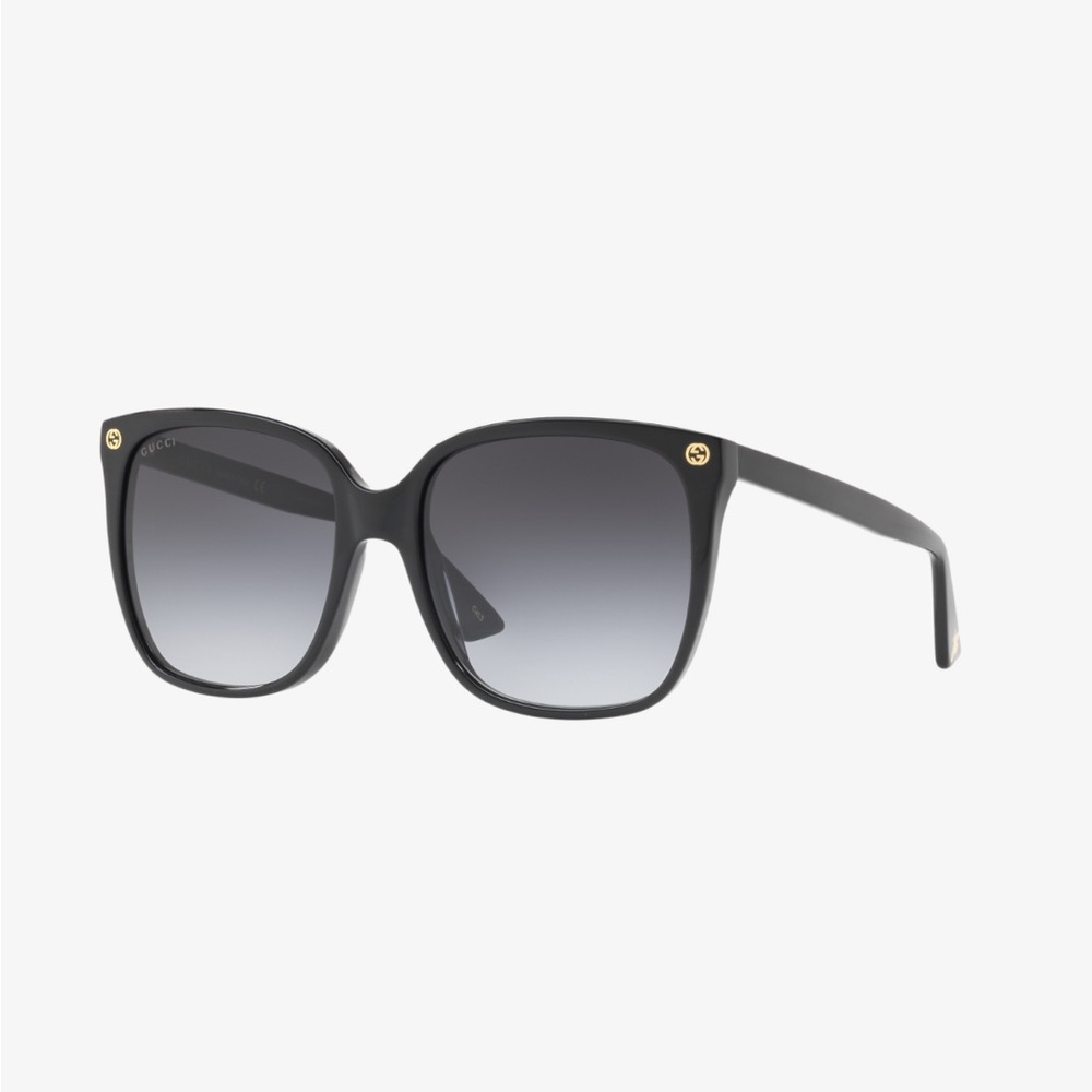 GUCCI GG0022S BLACK SUNGLASSES